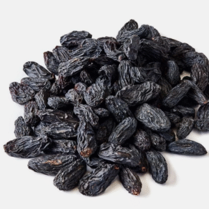 Premium black raisins from Sahyadri Nuts – nutrient-rich dried fruits for healthy snacking