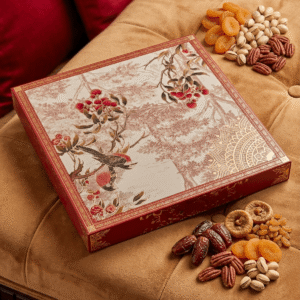 Healthy festive gift pack of assorted dry fruit