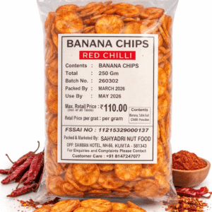 Red Chilli banana chips in karnataka